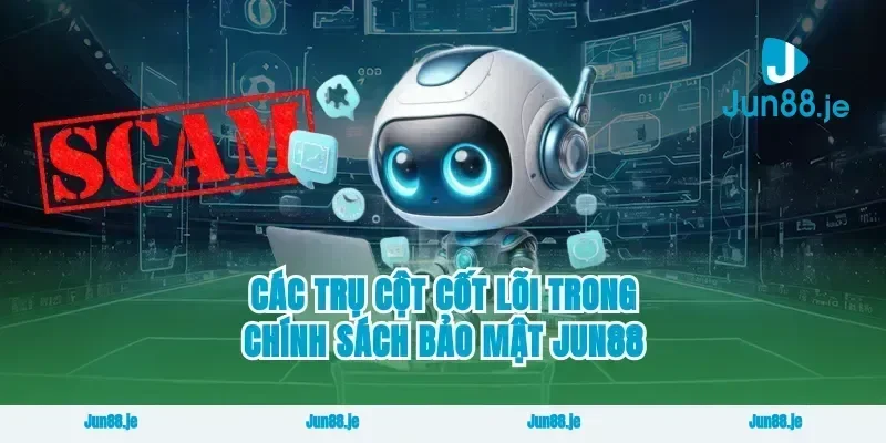 Các trụ cột cốt lõi trong chính sách bảo mật Jun88