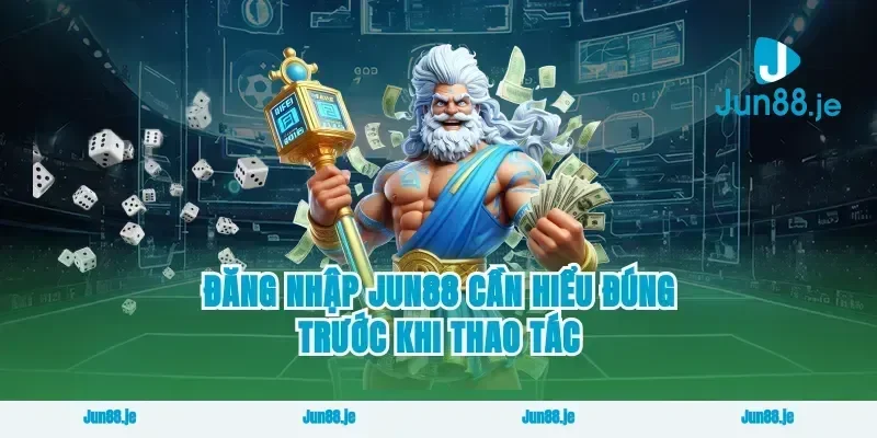 đăng nhập Jun88 cần hiểu đúng trước khi thao tác