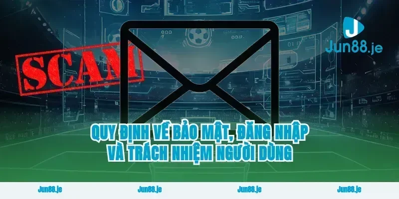 Quy định về bảo mật, đăng nhập và trách nhiệm người dùng
